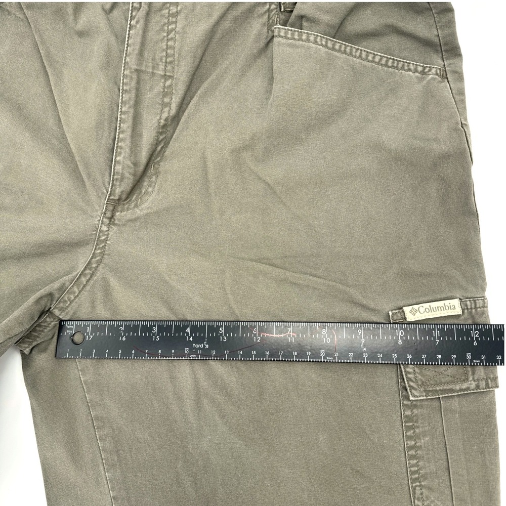 Columbia Sportswear Women's Cargo Pants Khaki‎ Elastic Waist Size 12R - Picture 11 of 12